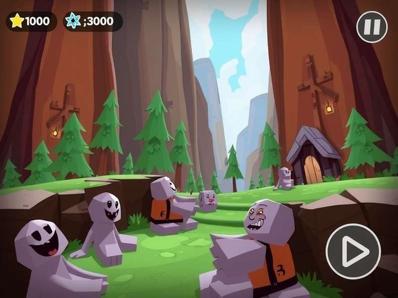 Spice Trail Blaster Game Screenshot